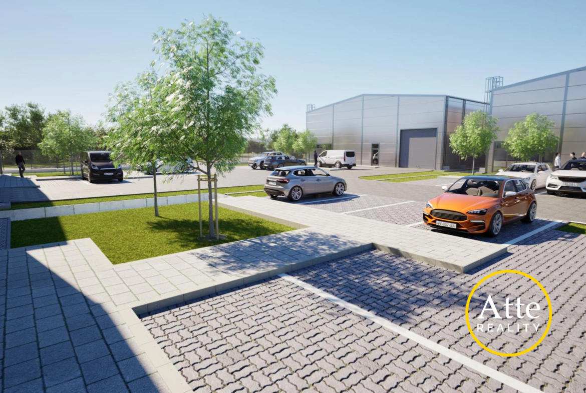 Novostavba skladovej a administratívnej haly 536,73 m² v Zavare