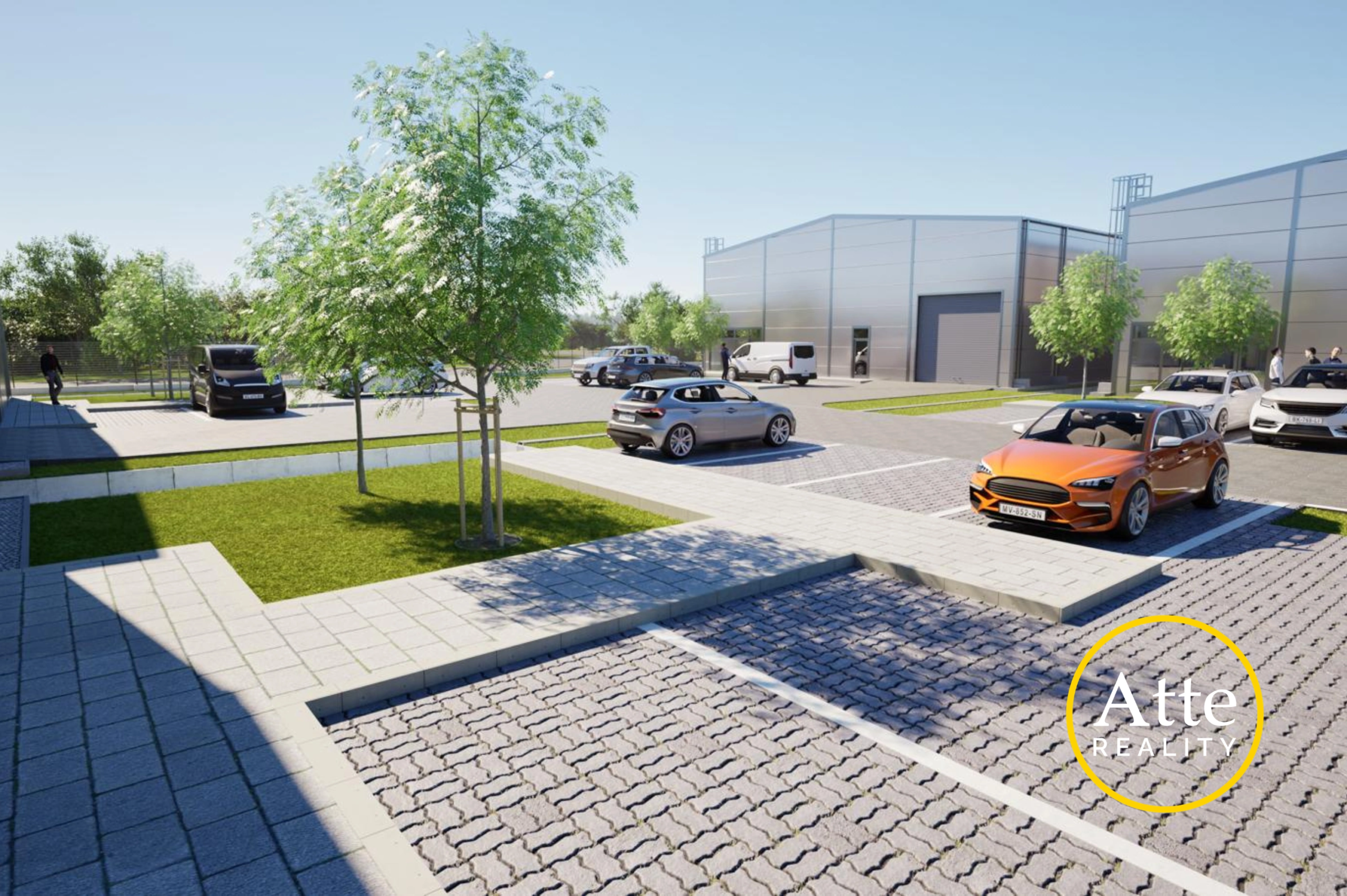 Novostavba skladovej a administratívnej haly 536,73 m² v Zavare Novostavba skladovej a administratívnej haly 536,73 m² v Zavare